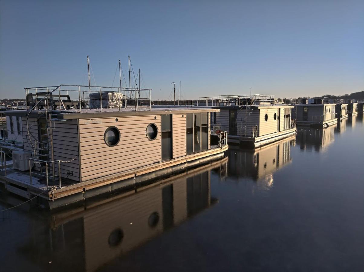 Ostsee Hausboot Schleswig Ostseeblick 1 Villa Esterno foto