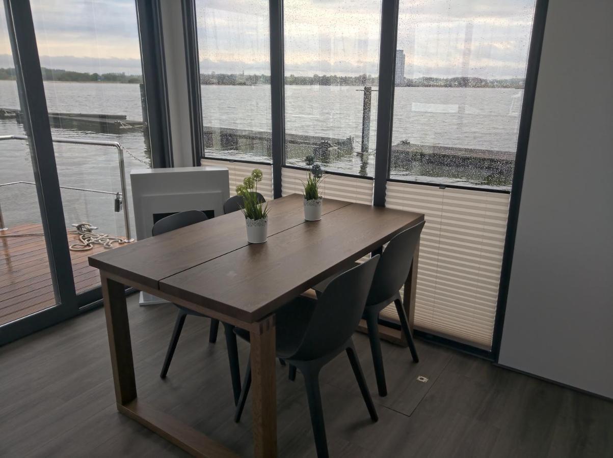 Ostsee Hausboot Schleswig Ostseeblick 1 Esterno foto
