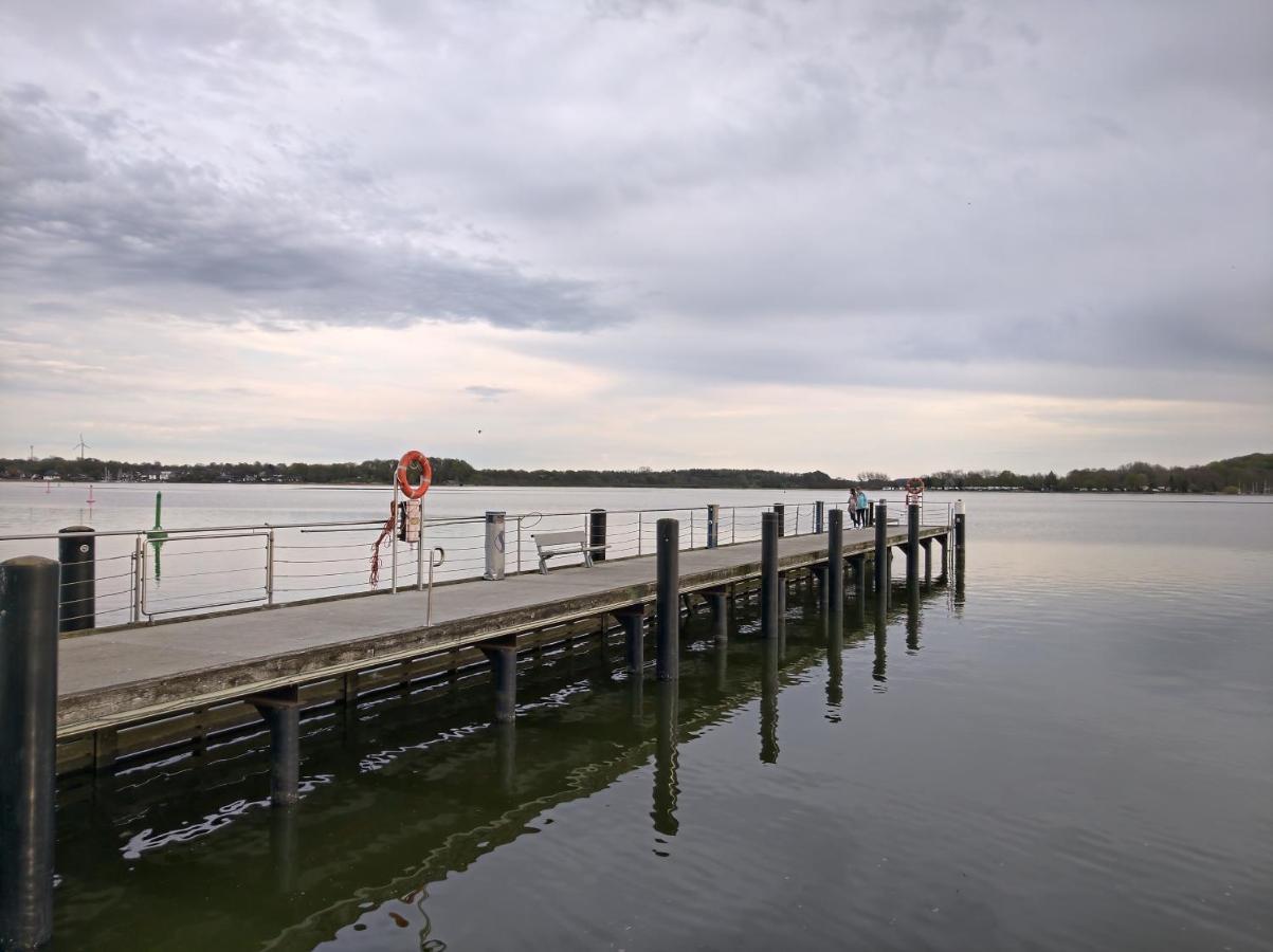 Ostsee Hausboot Schleswig Ostseeblick 1 Villa Esterno foto