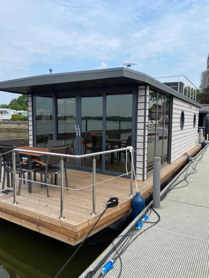 Ostsee Hausboot Schleswig Ostseeblick 1 Esterno foto