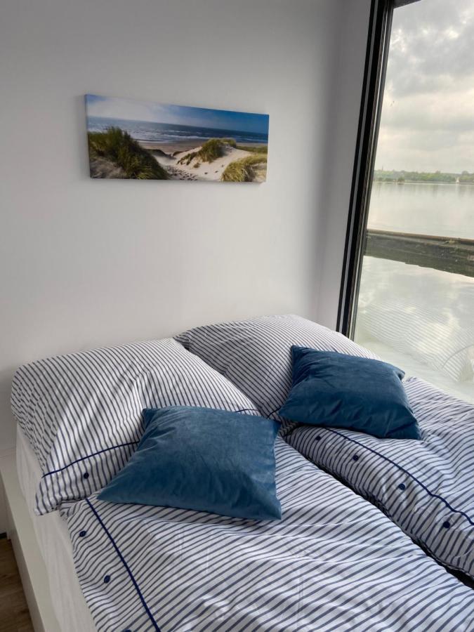 Ostsee Hausboot Schleswig Ostseeblick 1 Esterno foto