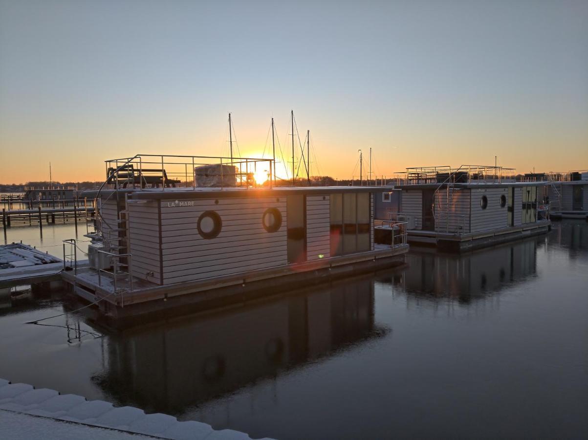 Ostsee Hausboot Schleswig Ostseeblick 1 Esterno foto