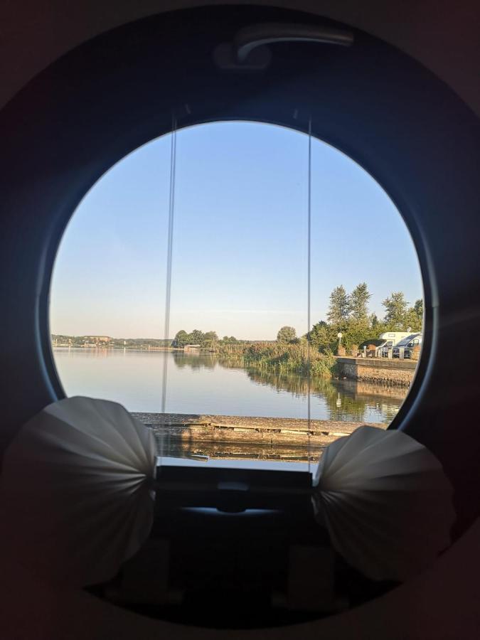 Ostsee Hausboot Schleswig Ostseeblick 1 Esterno foto
