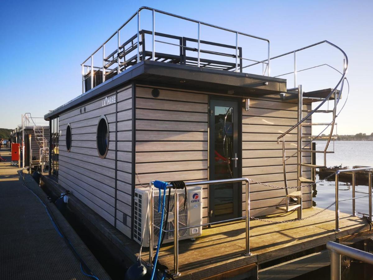 Ostsee Hausboot Schleswig Ostseeblick 1 Esterno foto