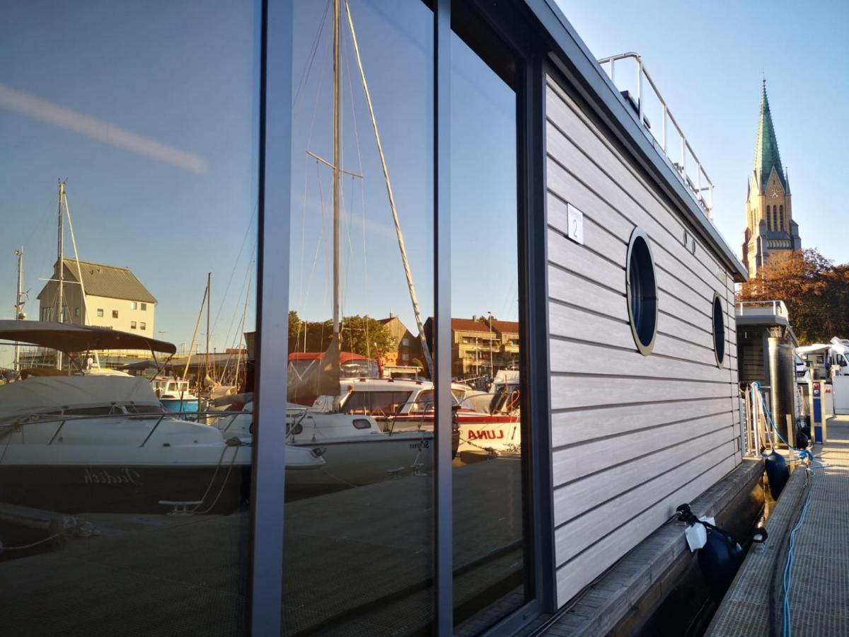 Ostsee Hausboot Schleswig Ostseeblick 1 Esterno foto