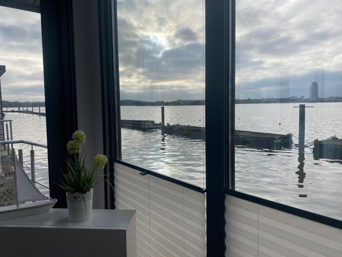 Ostsee Hausboot Schleswig Ostseeblick 1 Esterno foto