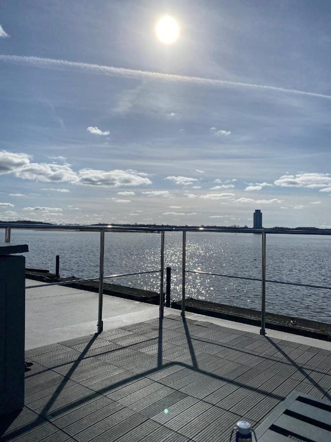 Ostsee Hausboot Schleswig Ostseeblick 1 Esterno foto